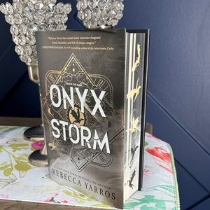 Onyx Storm Hardcover Book